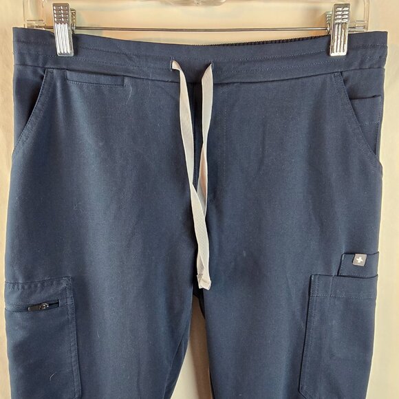FIGS Scrub Pants Womens Small Navy Technical Collection Jogger Workwear - Picture 2 of 11